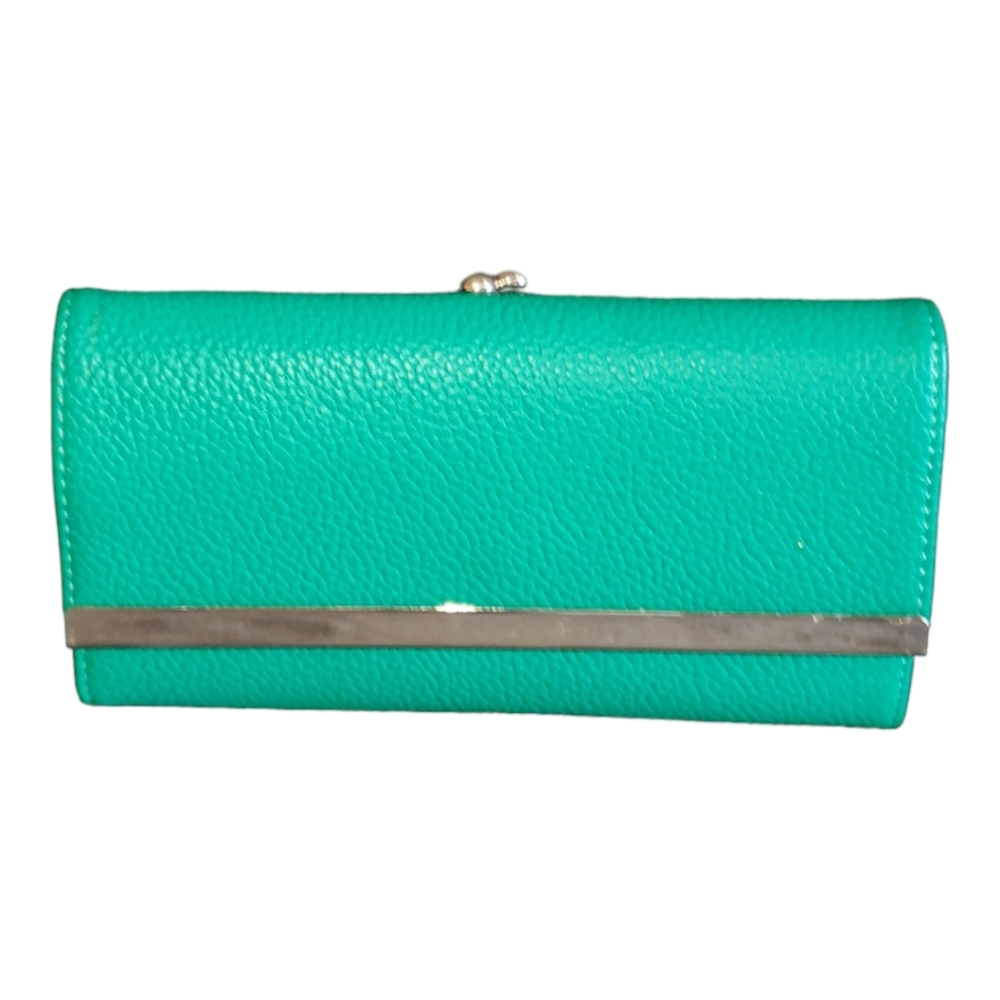 A New Day Green Wallet
